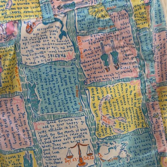 Lilly Pulitzer Callahan Shorts Lilly Loves Hawaii Sz 00 EUC Beach Preppy Coastal - Picture 6 of 8